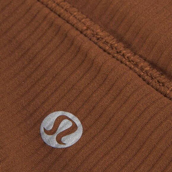 lululemon Align™ High-Rise Ribbed Pant 25" - Roasted Brown - Size 6 - Picture 4 of 4